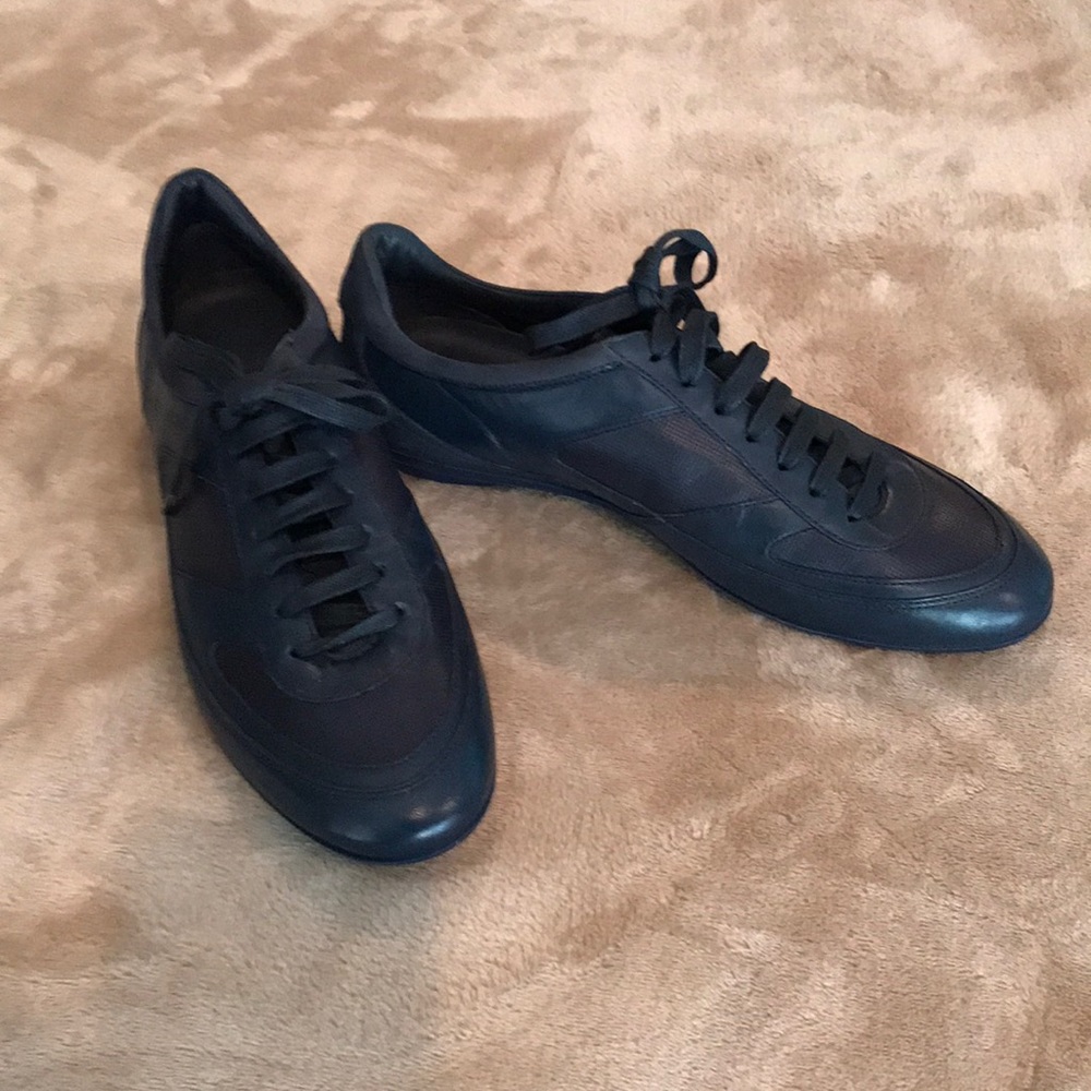 Hugo Boss men’s semi casual shoe in deep blue